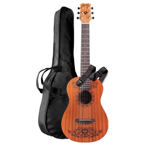 Cordoba Guitars Coco x Cordoba Mini Guitar MH/MH W/B Disney/Pixar Mini Mahogany Acoustic Guitar